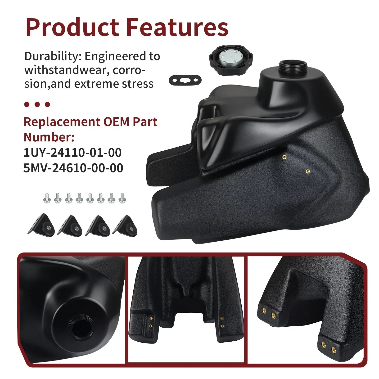 Fuel Tank for Yamaha Warrior YFM 350 (1987–2004)
