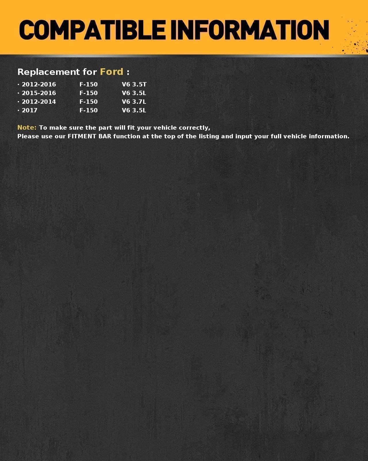 Alternators For Ford F-150 (2012–2017) 3.5L/3.7L 200A (CL3T10300BA)