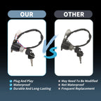 Set of 1 Ignition Key Switch No.35100MZ5A01 for Honda Magna 750 (1995–1996)