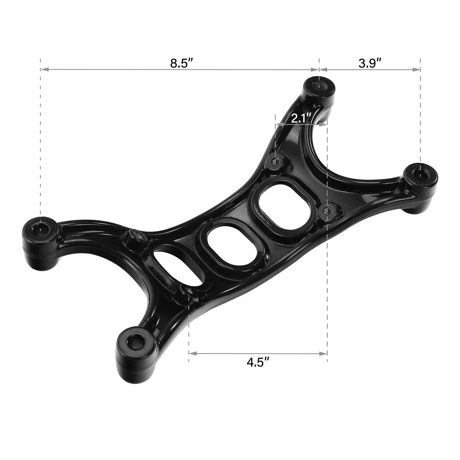 Front Fender Brace Forks for Harley Forty Eight XL1200X (2016-2022) Black