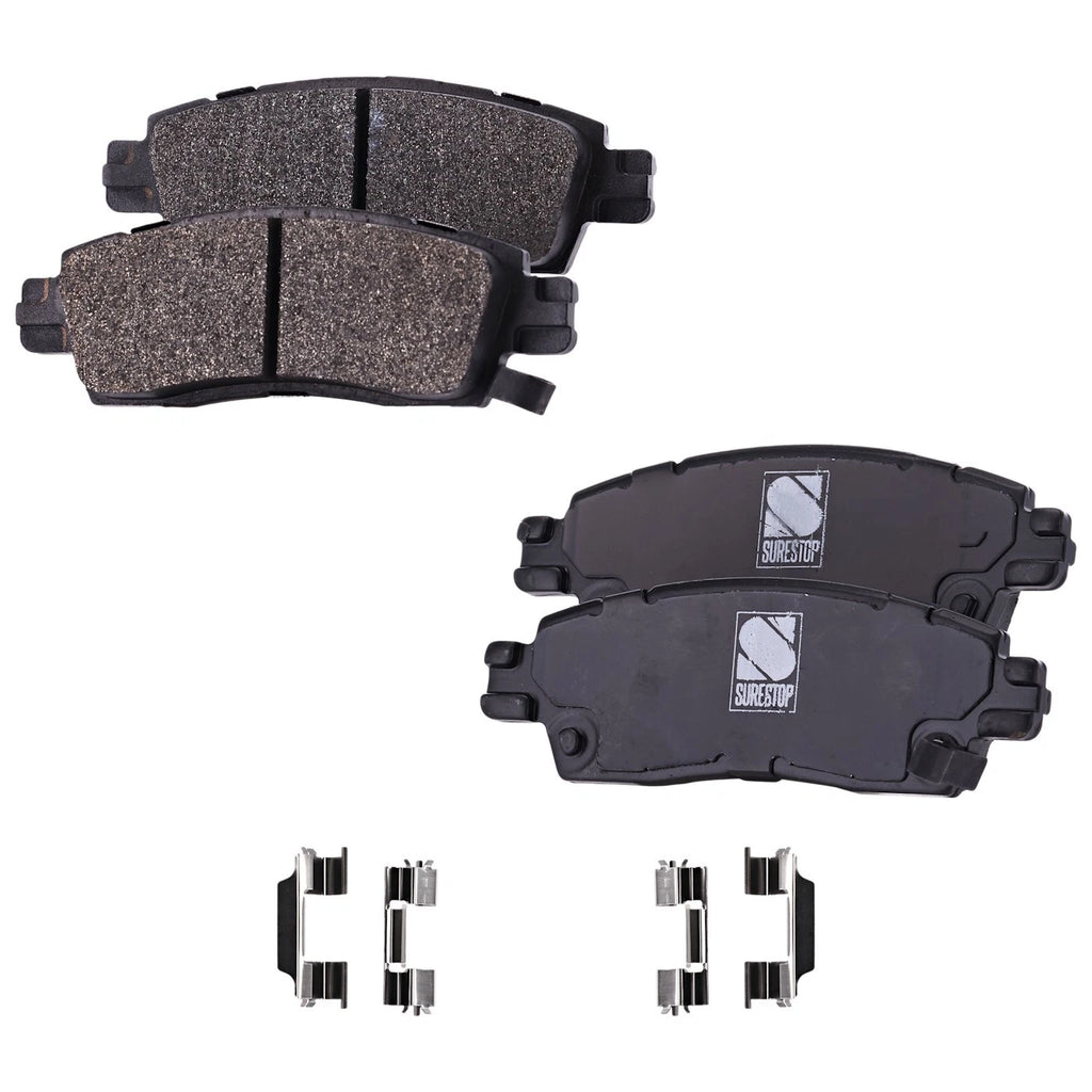 Brake Disc Rotors and Pads Kit for Chevy Trailblazer 2002–2009