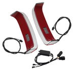 Saddlebag Running Brake Turn Signal Lights for Road Glide Ultra FLTRU (2016–2020)