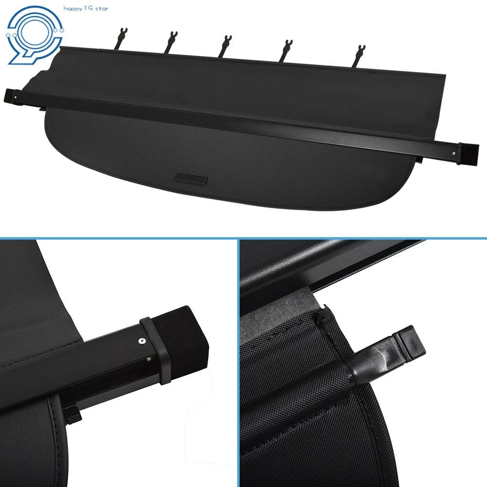 Retractable Cargo Cover for Subaru Outback (2015-2019) - Black