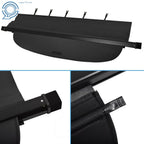 Retractable Cargo Cover for Subaru Outback (2015-2019) - Black
