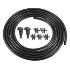 2X Windshield Washer Nozzle with 2.5m Hose Kit for Ford F150 (2004–2013) 3W7Z17603AA