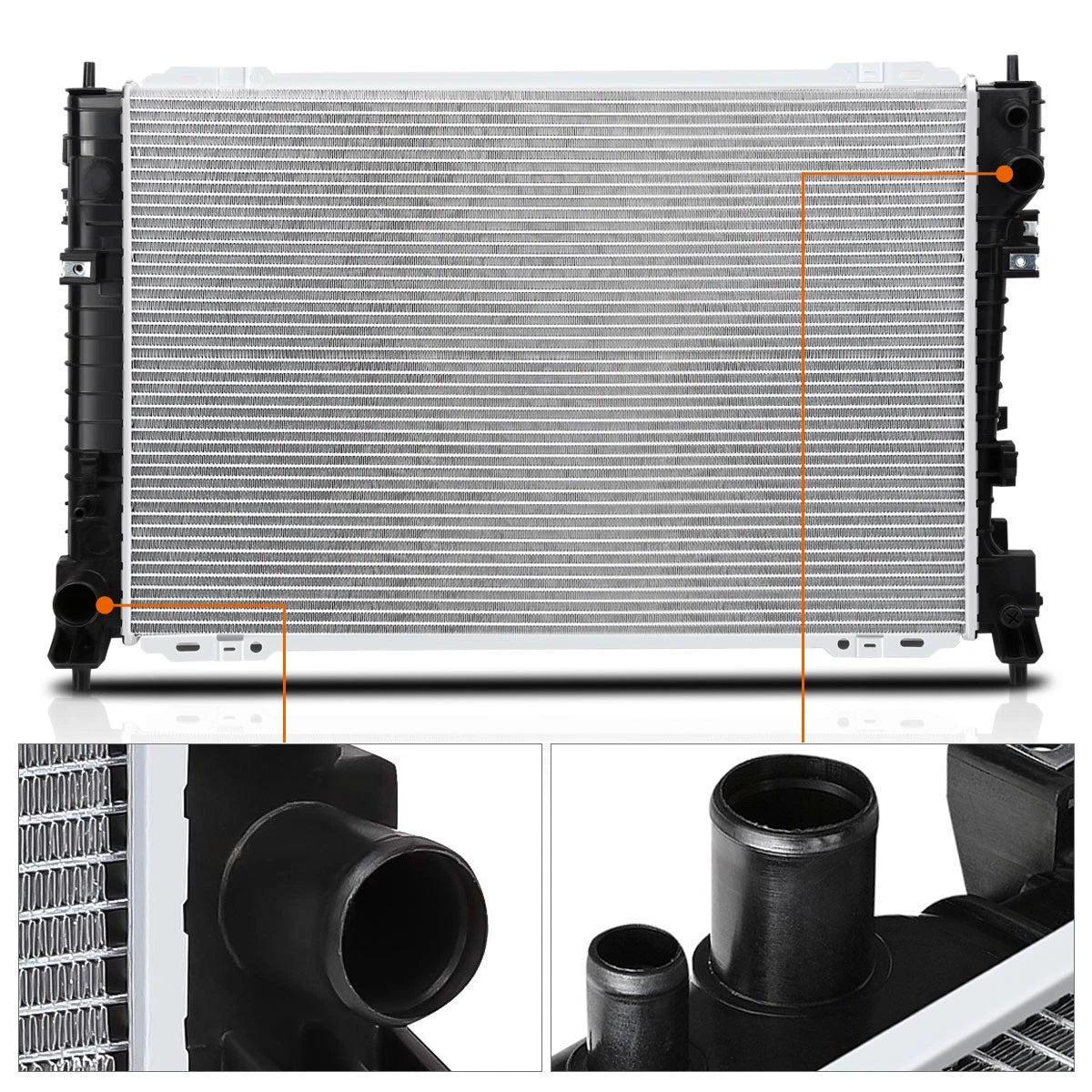Aluminum OE Style Radiator for Ford Escape/Mazda Tribute (2008–2012) DPI-13041