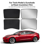 Sunshade Roof Window Skylight for Tesla Model 3 (2017–2023)