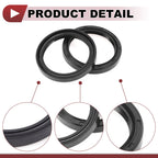 Set of 5 Rotary Shaft Oil Seals 40x50x7mm Nitrile Rubber