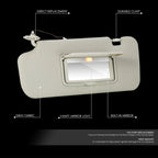 Driver Left Side Sun Visor Replacement for Nissan Murano (2009–2014)