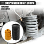 Set Front Suspension Bump Stop Shock Absorber Strut Boot Kit for BMW X3 X4