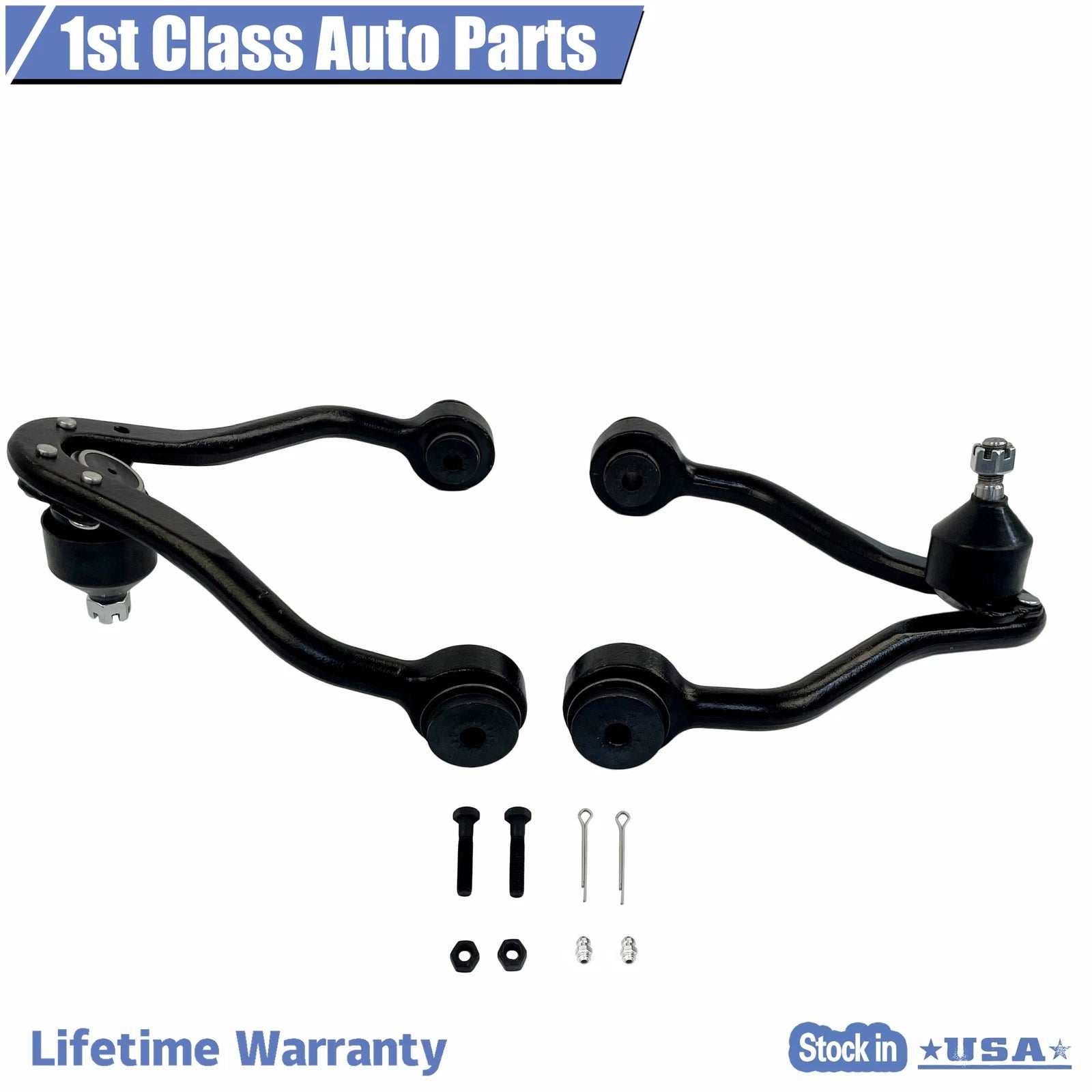 2X Front Suspension Upper Control Arm Kit for Chevy GMC Pickup SUV 1988–2000 4WD
