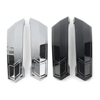Saddlebag Hinge Covers for Victory Cross Country (2010–2017) Black/Chrome