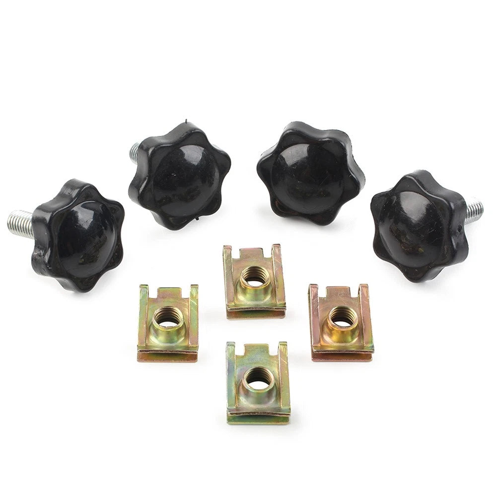 4X Saddlebag Lock Mounting Theft Deterrent Bolts for Harley FLHT FLHTCU