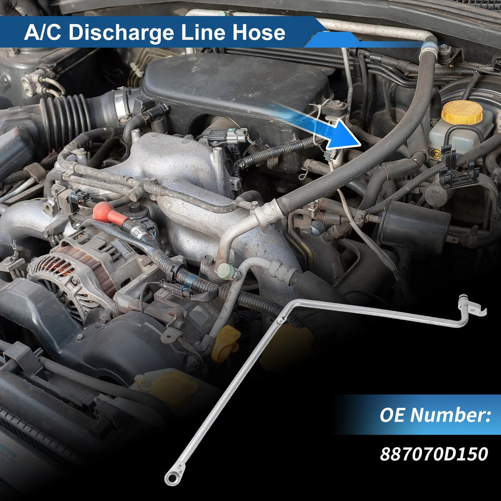A/C Refrigerant Liquid Hose for Toyota RAV4 (2013–2016) No. 887070D150
