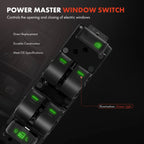 Front Left Power Window Switch for Chevy Colorado GMC Canyon (2004-2012)