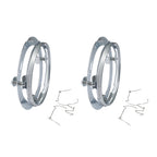 2X 7" Headlight Mount Bracket Ring for Harley Touring (1994–2013) Softail (1991–2013)
