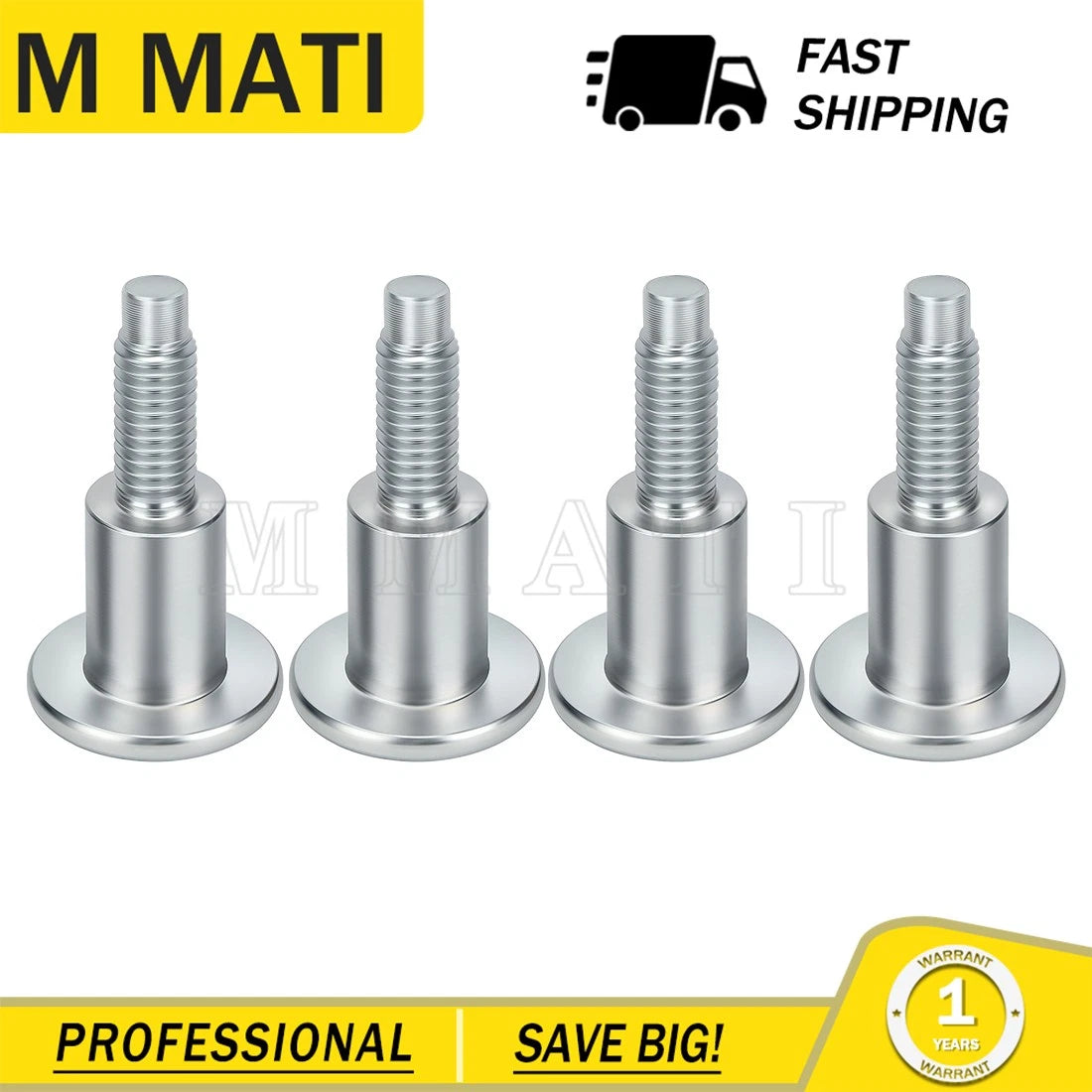 Set of 4 Engine Valve Cover Bolts for Polaris Ranger RZR 570 900 1000 (2015–2021)