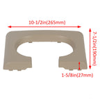 Center Console Cup Holder Armrest Cover Trim Pad for Ford F-150 (2004–2014) Beige