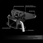 Class-3 2" Trailer Hitch Receiver for Jeep Gladiator (2020–2025)