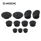 Set of 2 Rear Rack Tool Bag Frame Hole Cover Plugs for BMW R1200GS R1250GS (2016–2022)