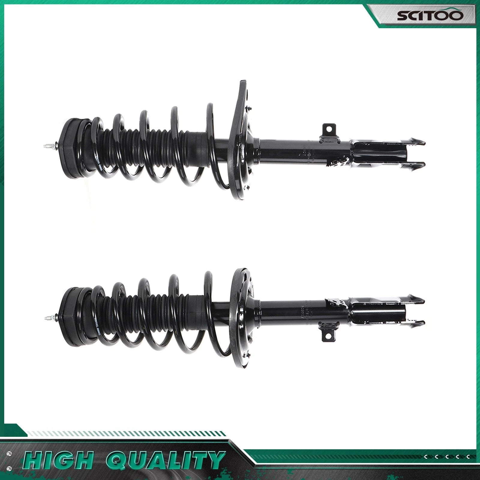 Rear Complete Struts w/ Coil Springs Assembly for Toyota Camry (2012–2017)