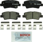 Rear Brake Kit 262mm Drilled Rotors & Bosch Ceramic Pads for Elantra GT (2013–2018)