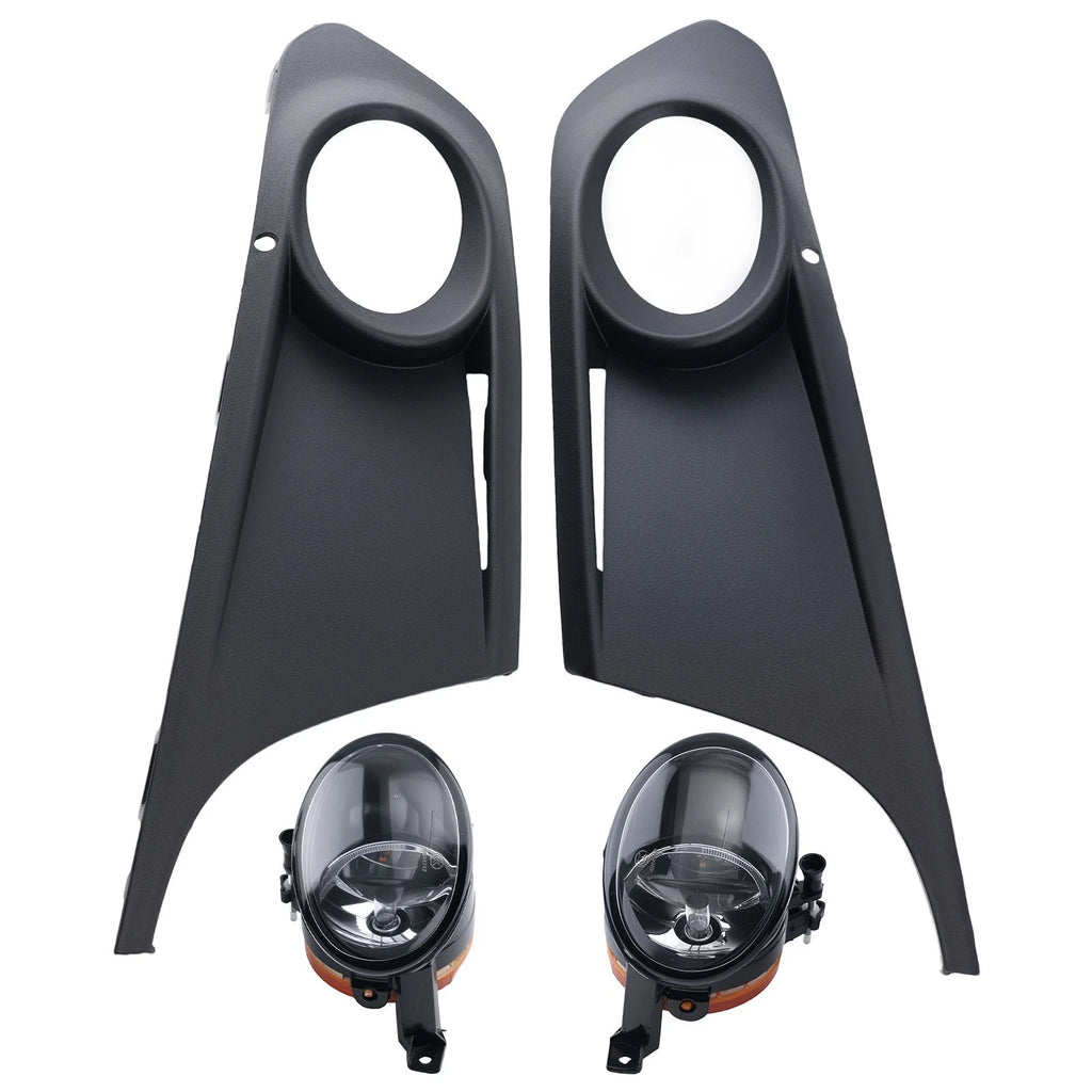 Set of 4 Fog Light Bumper Lamp Cover Bezel for VW Jetta (2011–2014) 5K0941699G