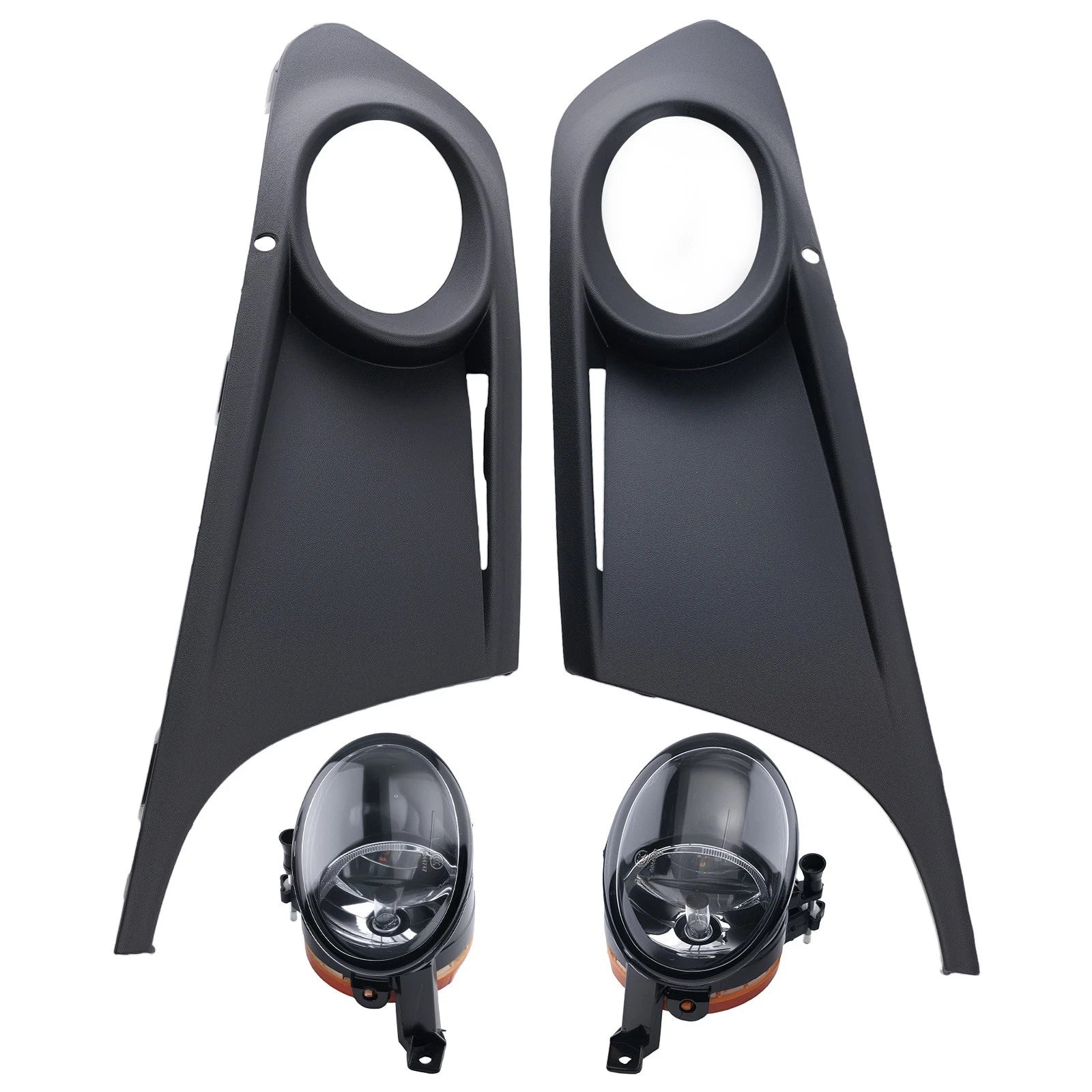 Set of 4 Fog Light Bumper Lamp Cover Bezel for VW Jetta (2011–2014) 5K0941699G