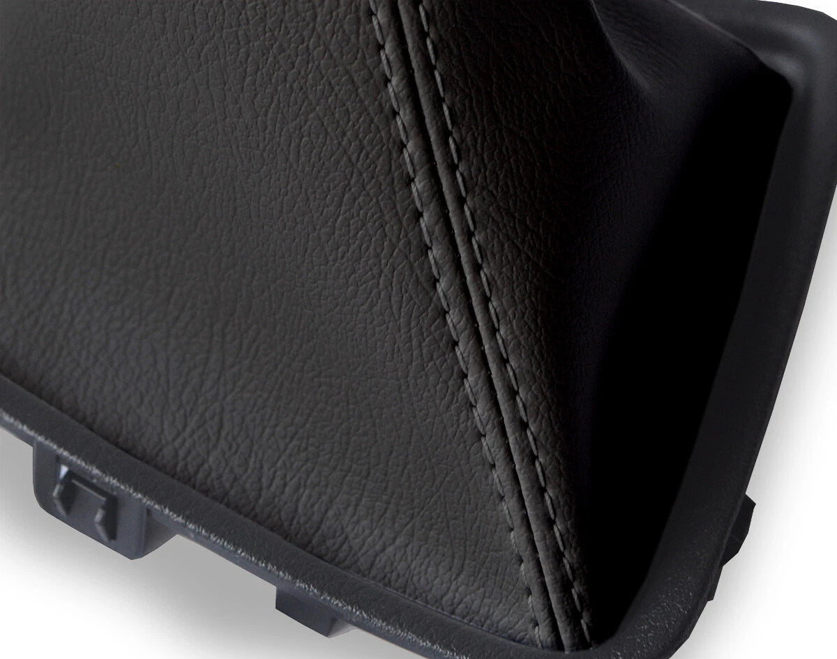 Leather Manual Shift Boot Cover for Nissan Skyline R32 (1989–1993) Black