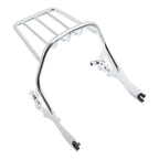 Chrome Luggage Mount Rack for Harley Softail FXFB FXFBS (2018-2024)