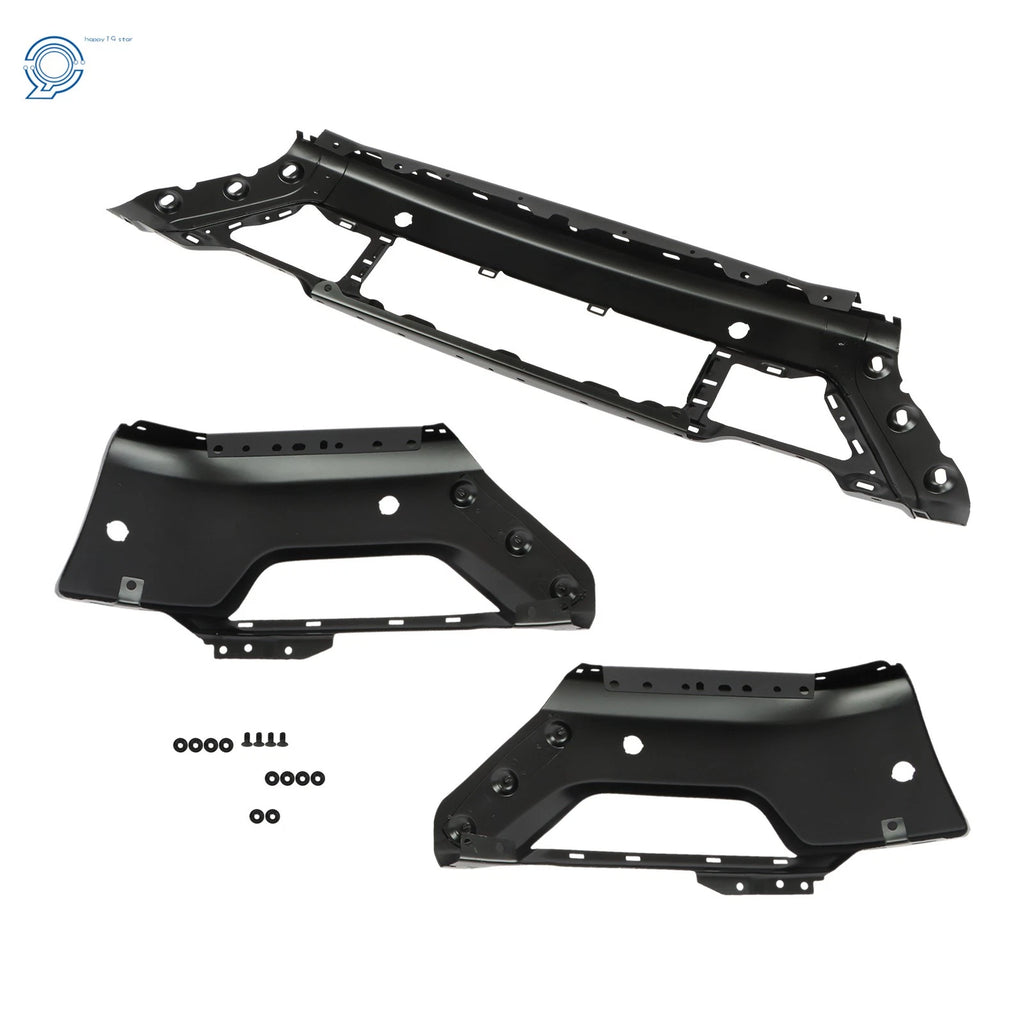Front Bumper Face Bar for Ford F-150 (2021–2023) with 6 Sensor Holes Black