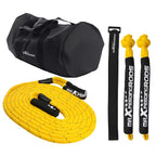 Kinetic Energy Tow Rope 7/8" x 30ft for 4WD SUV Truck (24250lbs)