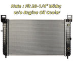 Radiator and A/C Condenser for Chevrolet Suburban 1500, GMC Yukon (2000–2006)