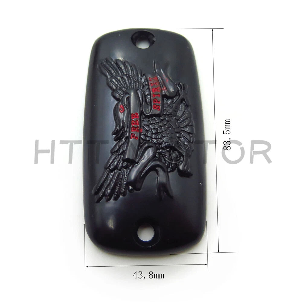 Black Brake Fluid Reservoir Cap for Honda Valkyrie Goldwing (1997–2003)