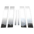 6Pc Chrome Pillar Post Covers for 2011-2014 Chrysler 200 - P2281