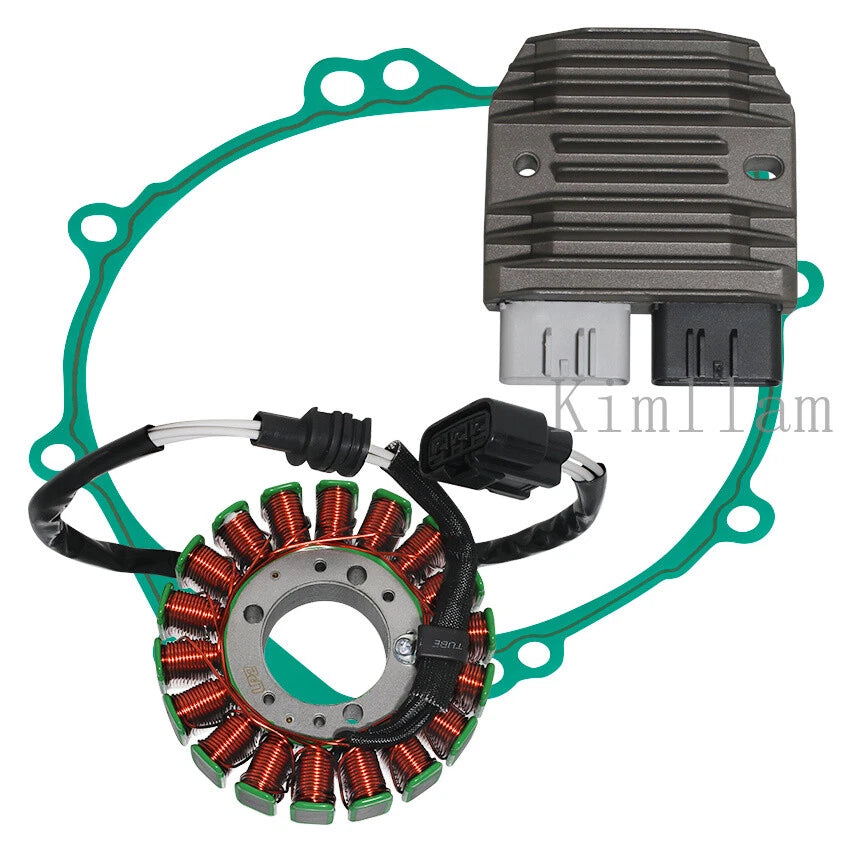 Stator Coil, Regulator, Gasket for Yamaha YZF R1 (2002–2003) 5PW-81410-00