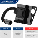 Trailer Tow Wiring Harness 4 & 7 Pin Plug for Ford F-250 F-350 (2002–2004)