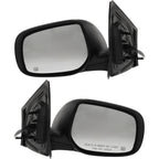 Set of 2 Heated Mirrors for Driver & Passenger Side