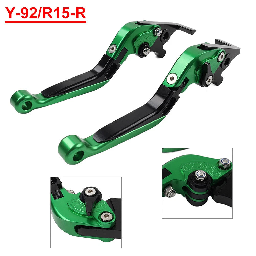 CNC Extendable Brake Clutch Levers for Yamaha MT-15 M-SLAZ 150 XSR155 (2018–2023)