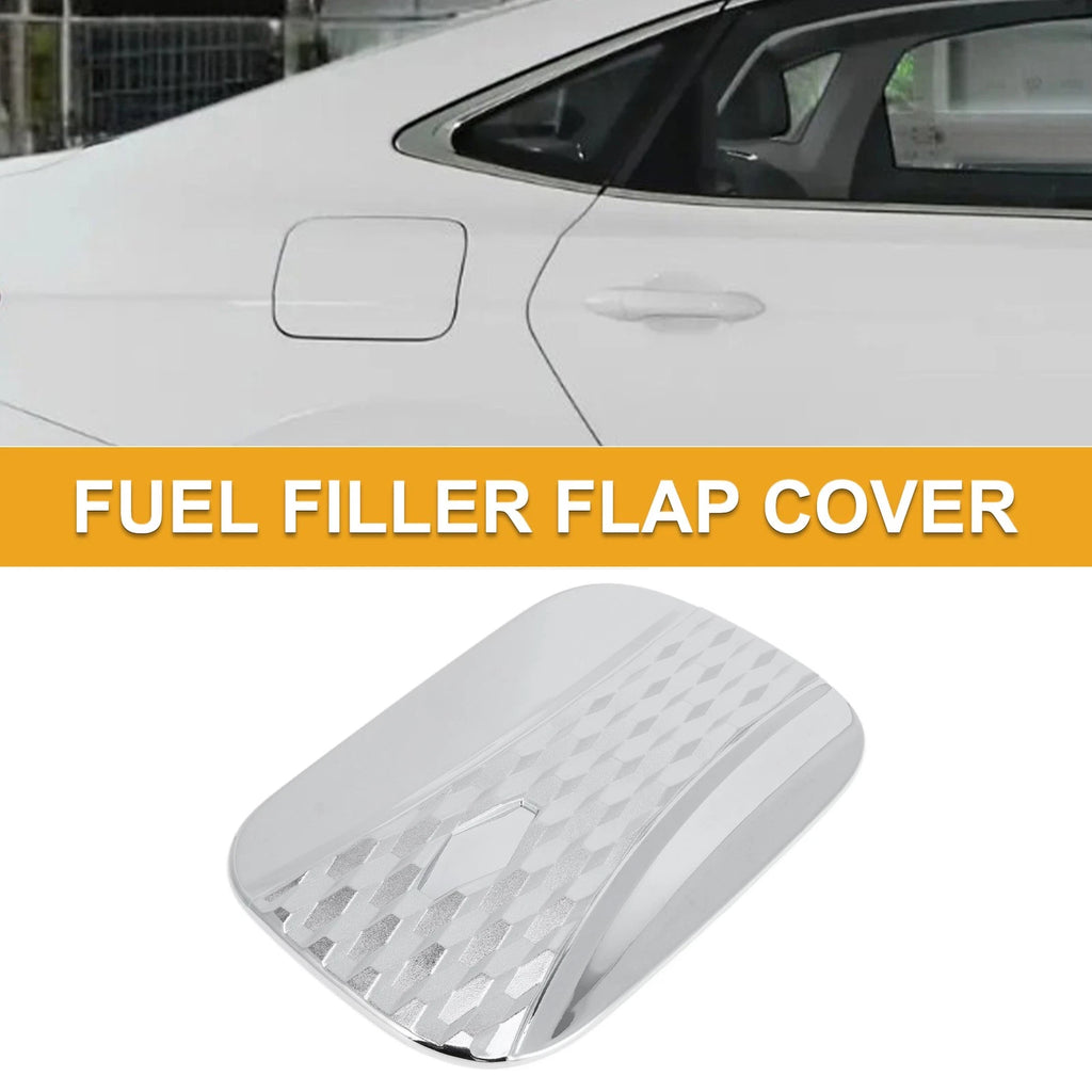 Fuel Tank Door Cap for Kia Carnival (2020–2025) Chrome Silver Tone