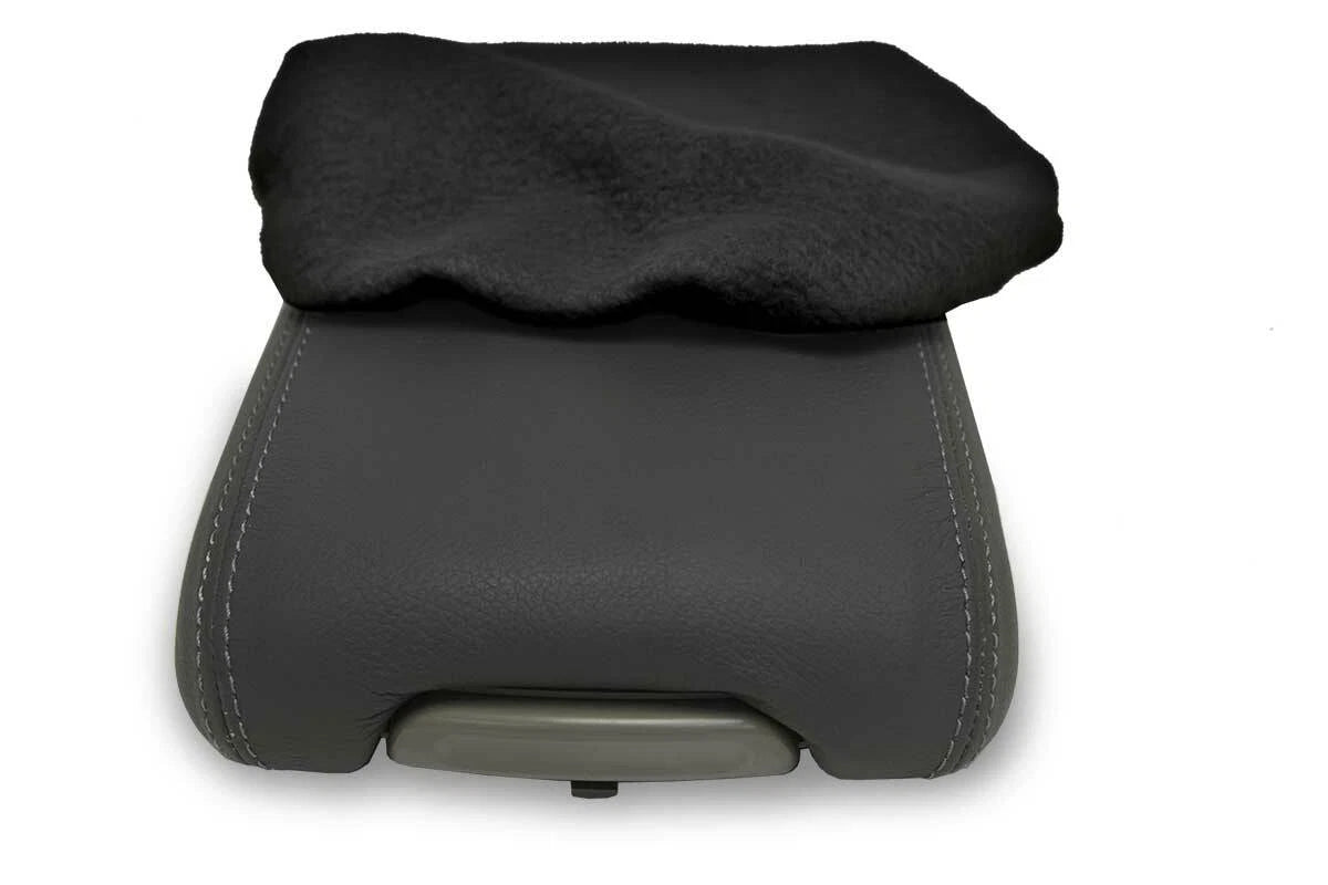 Fleece Console Lid Armrest Cover for Lexus ES300 ES330 (1997–2001) Black