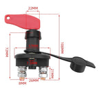 M8 Stainless Steel Battery Disconnect Switch for Energy Loss Prevention
