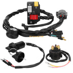 Handlebar Key Starter Relay Switch Kit for Honda TRX300EX Sportrax 300 (1993–2006)