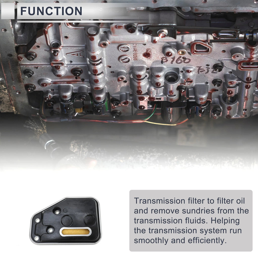 Transmission Filter KM175/KM176 No.MD737840 for Mitsubishi Galant (1992–1998)