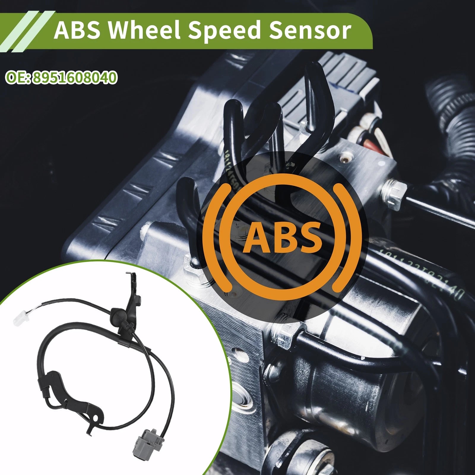 ABS Wheel Speed Sensor No. 8951608040 for Toyota Sienna (2011–2019)