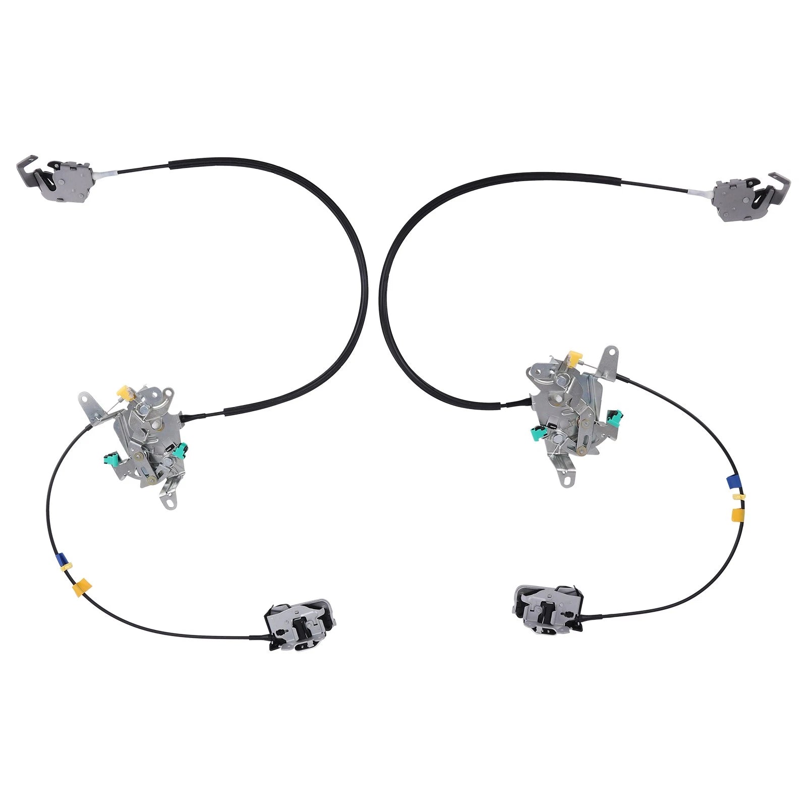 L&R Rear Door Latch Lock Cable for Ford F-250 F-350 Super Duty (2008–2016)