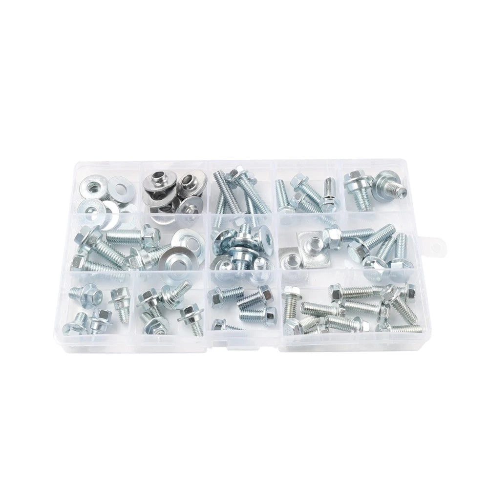70x Body Bolt Kit Fasteners Washers Nuts for Honda CRF150 CRF250 CRF450R