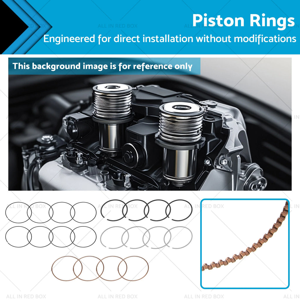 Piston Ring Assembly for BMW 1 3 5 6 7 X1 X3 X5 Z4 Mini (2006–2016)