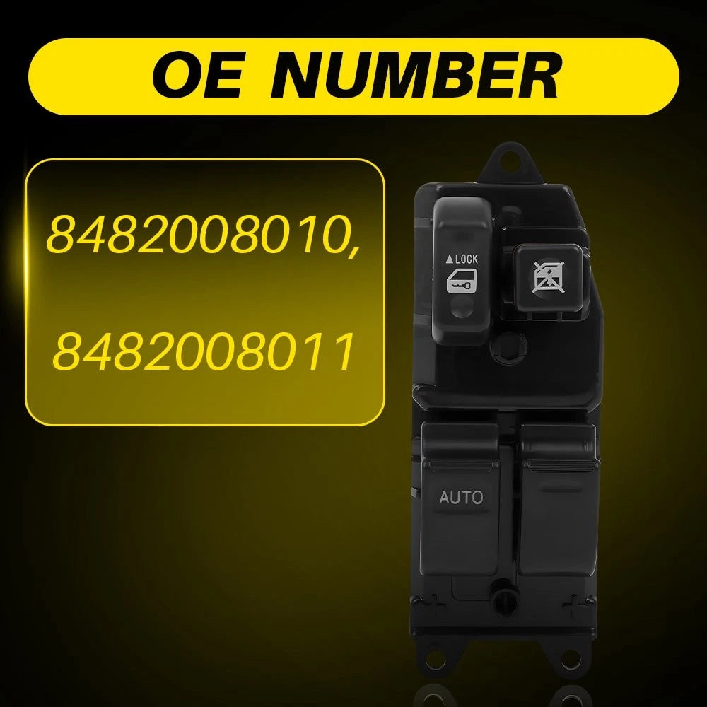 Master Window Switch Control for Toyota Sienna (1998–2000), Tundra (2000–2006), Solara