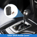 1 Pc Gear Shift Knob Cover for Nissan Altima (2019–2024) Black Carbon Fiber